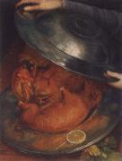 Giuseppe Arcimboldo The cook or the roast disk oil painting reproduction